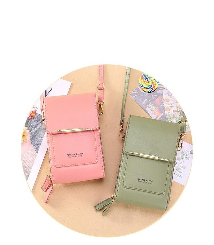 2026 New Fashion Women’s Messenger Bag - Touch Screen Crossbody for Phone, Keys & Coins