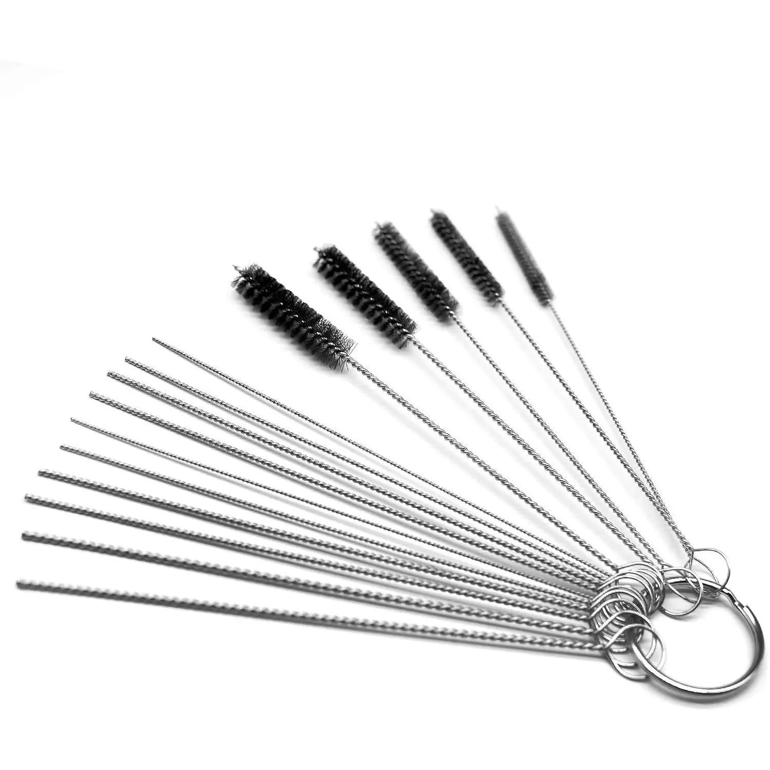 Carburetor Carbon Dirt Jet Remove Cleaner Tool Kit 10 Cleaning  with 5 Brushes for , Outboard , ATV,  Carb Jets