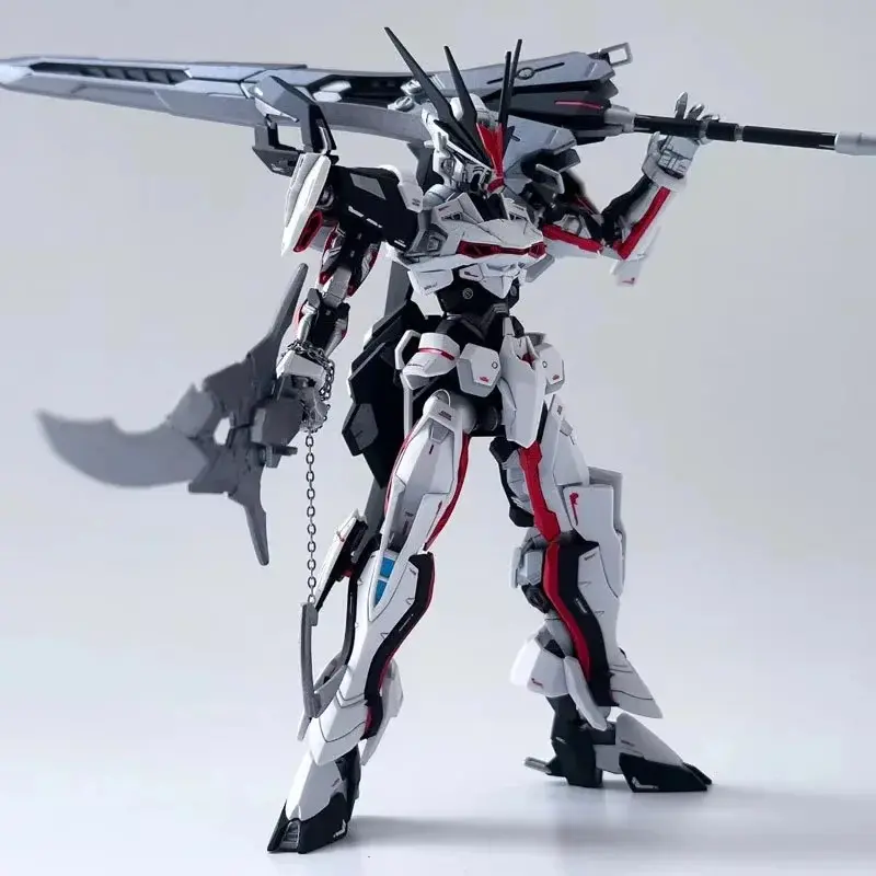HG 1/144 King Astray Mhf-01 PB Limited Assemble Robot Action Figure Model, Anime Action Figures, Otaku Style Model Collectible Figurine, Adult Collectibles, Children's Mecha Toy Decor, Robot Action Figures