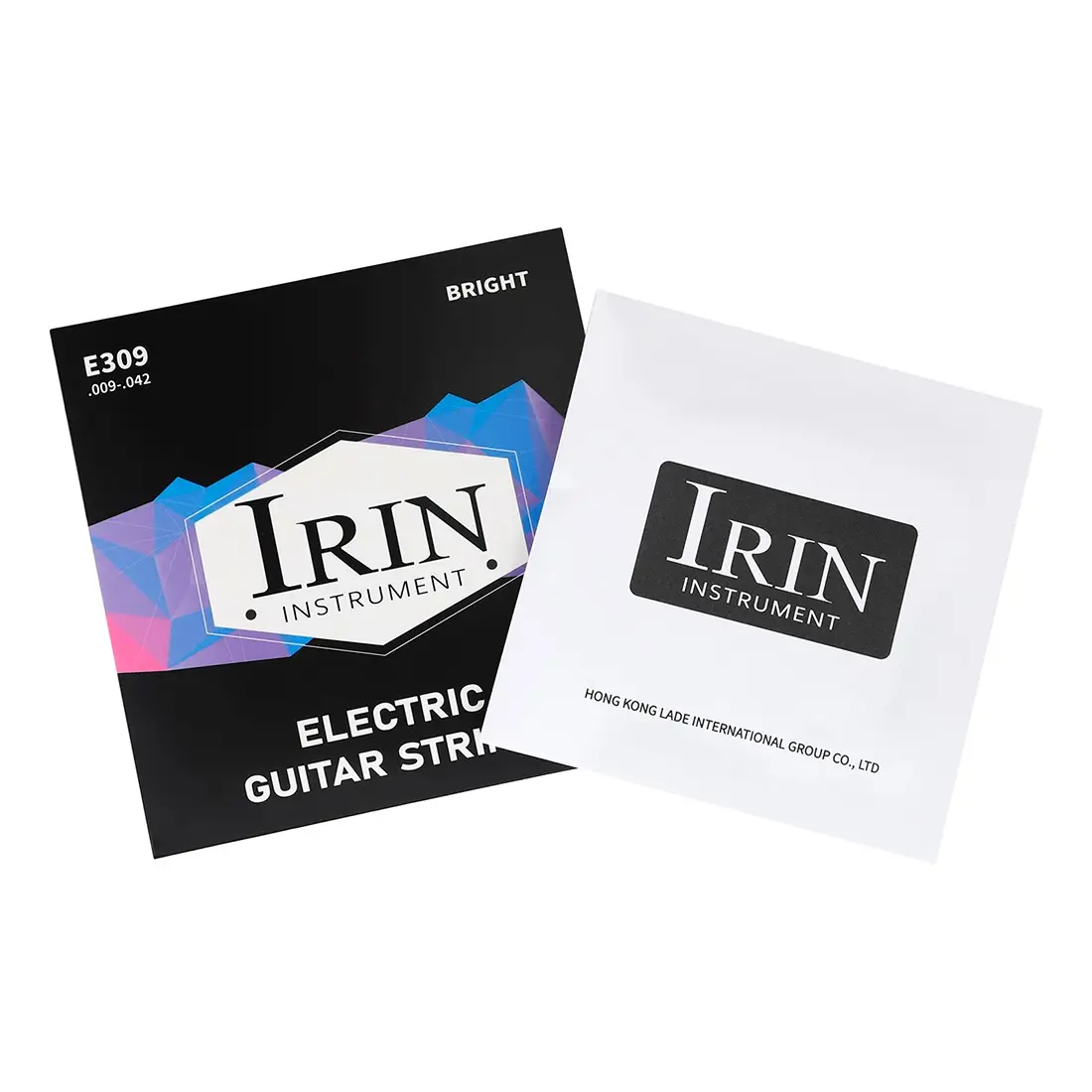 Irin E309 Electric Guitar Strings, Hex Alloy + Nickel Steel, Beads, Rust-Resistant Coating, 4 Strings, Imported Quality