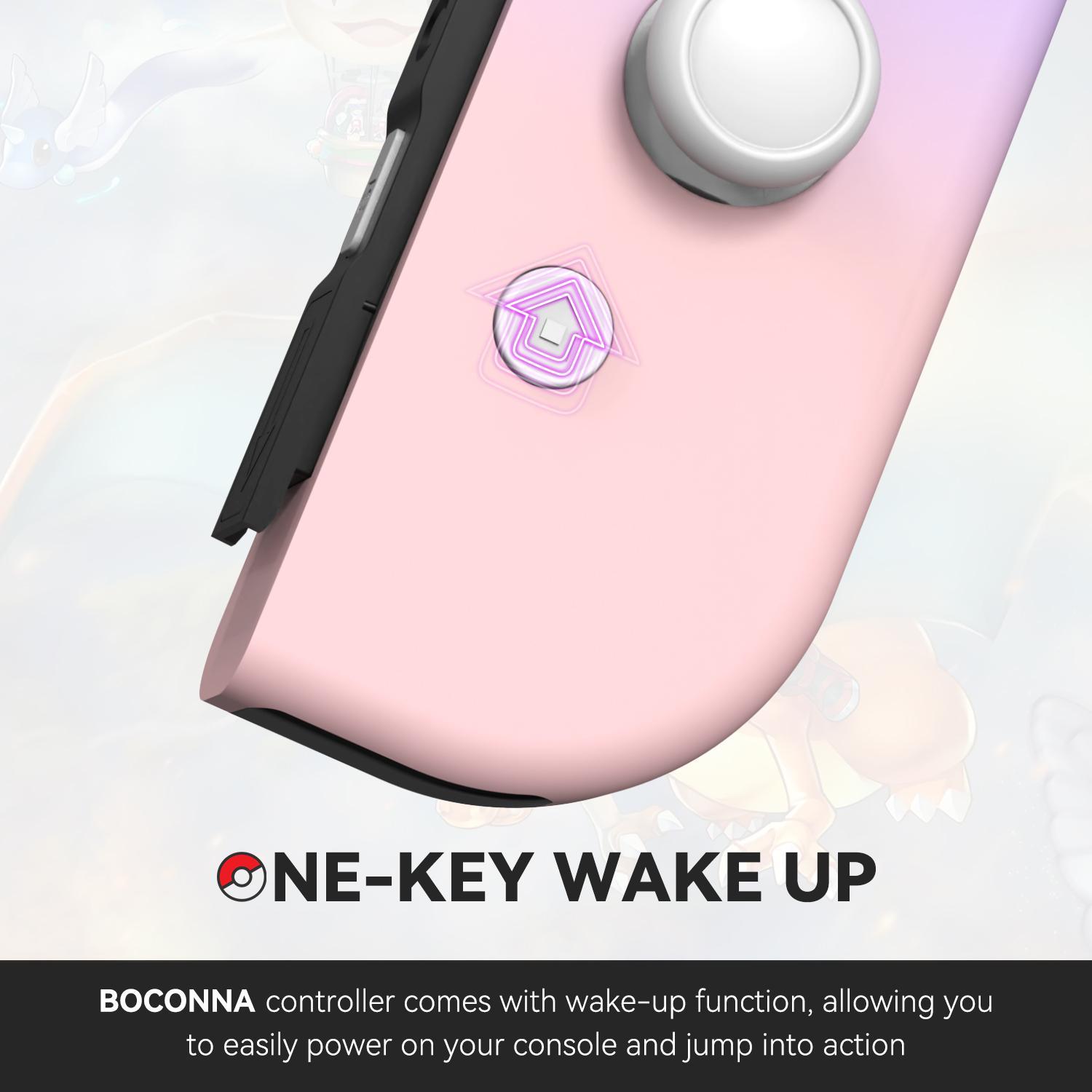 Wireless Controller, 1 Pair 6-Axis Gyro Handheld Gamepad for Switch OLED/Lite, Console Accessories