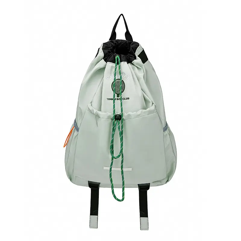 Lightweight Drawstring Gym Bag for Men and Women - Sports & Outdoor Mountaineering Bag, College Student Class Carryall workout Sackpack weekend travel lunch pencil case