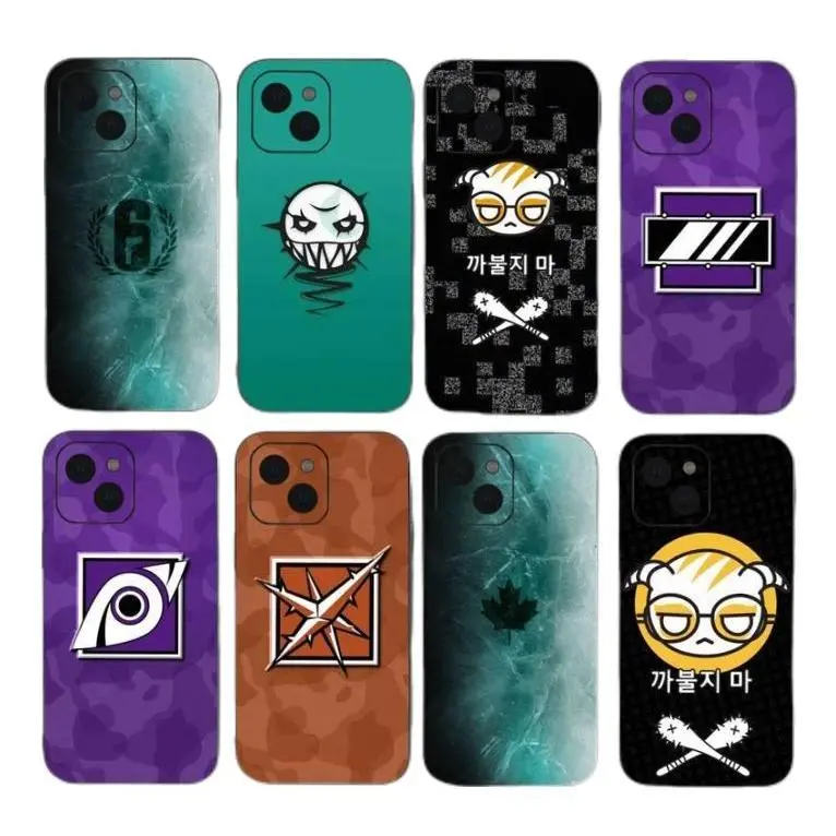 Game Rainbow Six Siege Phone Case For iPhone Mini 11 12 13 14 15 16 17 Pro XS Max X Plus Shell