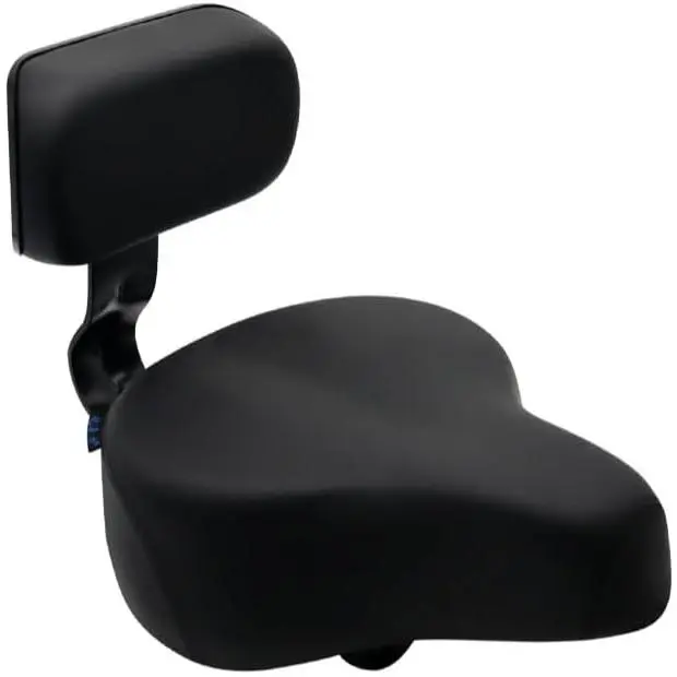Electric Scooter Saddle with Backrest - Comfortable Wide  Seat Cushion , Extra Wide  Seat Wing  Design, Shock Absorbing, ,