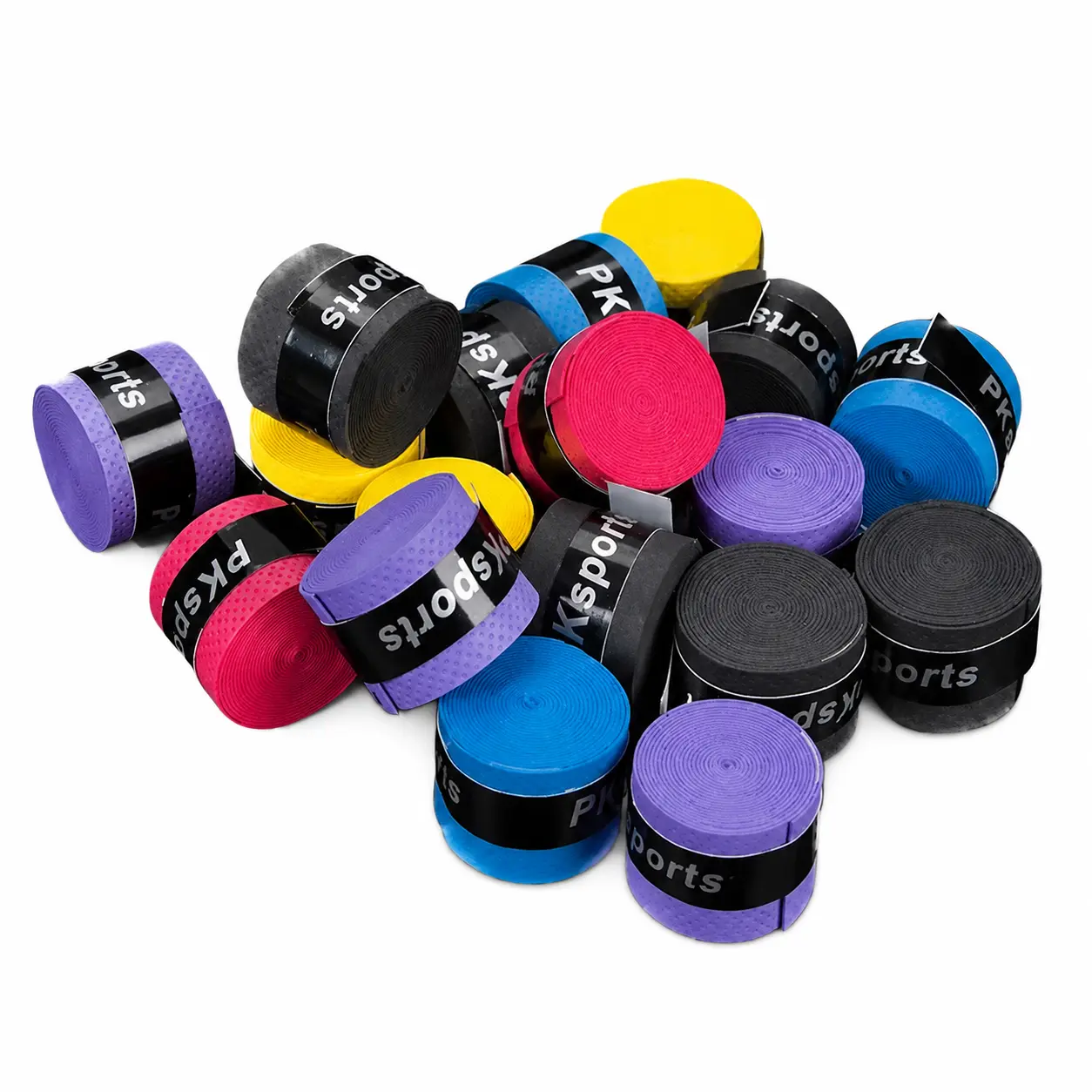Premium Absorbent Grip Wrap for Badminton, Tennis, Table Tennis, and Fishing Rods — Non-Slip, Sweat-Wicking, Reusable Hand Strap with Elastic Stretch Fit and Durable Cotton-Polyester Blend Fabric
