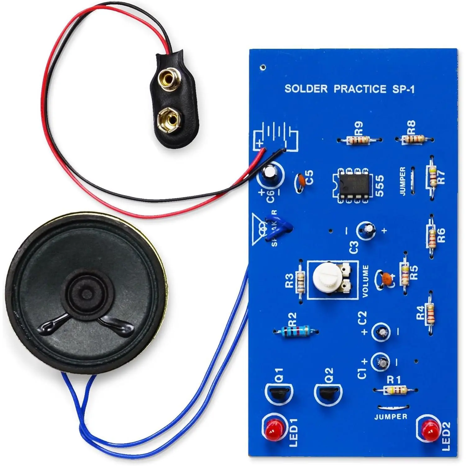 Practical Soldering Project Kit, Soldering Practice Tool for Hobbyists