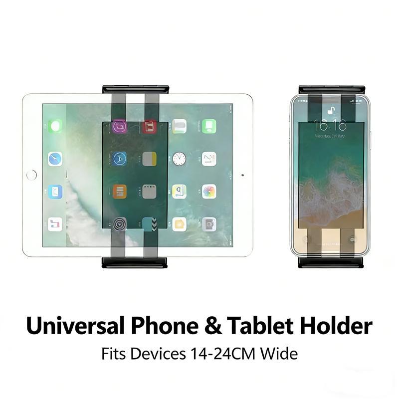 Tablet Stand,iPad Stand,Phone Holder,360-Degree Rotating Adjustable Metal Bed Frame for Tablet Desktop Suitable for iPad iPhone X iPad Pro 4.5-12.9-Inch Screen Smartphone Tablet Computers Kindle.