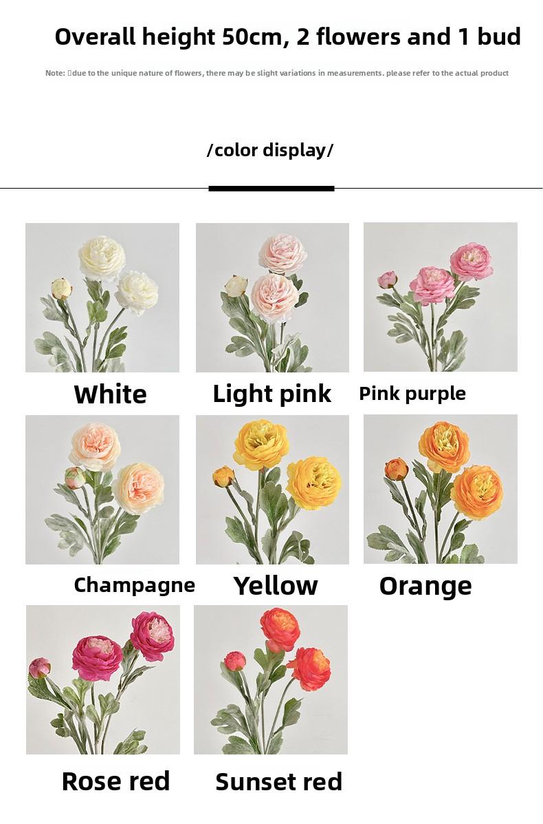 3 artificial flocked lotus flowers, faux peonies for home living room and window decoration, popular on TikTok and Xiaohongshu