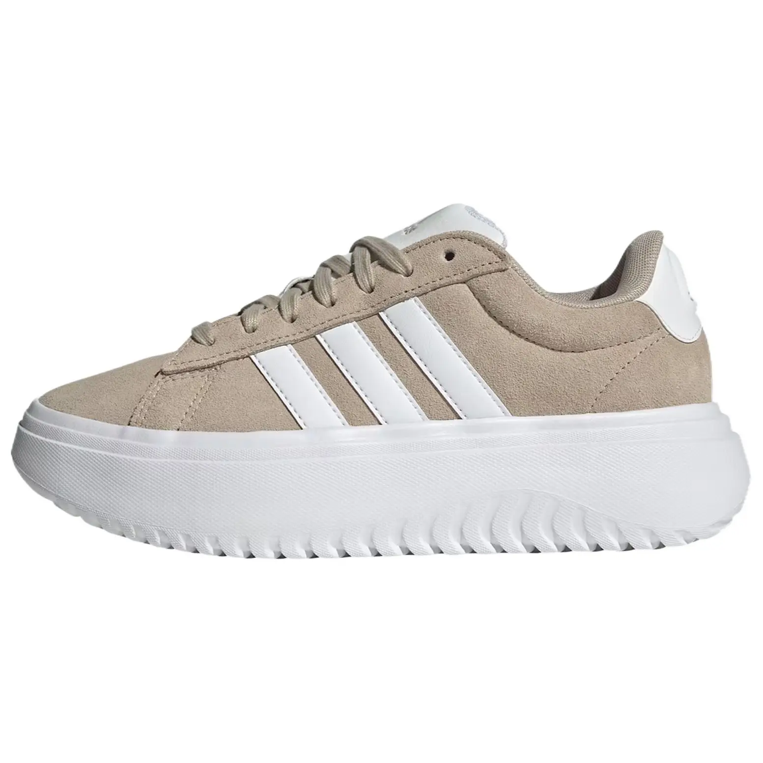 Adidas Wmns Grand Court Platform 'Wonder Beige' IH2408