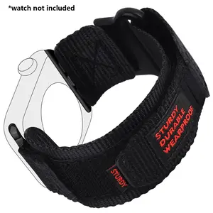 Polyester loop watch strap, Smart watch straps, compatible with Apple Watch series 11/10/9/8/7/6/5/4/SE/Ultra outdoor sports strap with woven design, suitable for 49MM, 46MM, 42MM, 44MM, 45MM men's watch straps, Smartwatch Strap, Smartwatch Accessories
