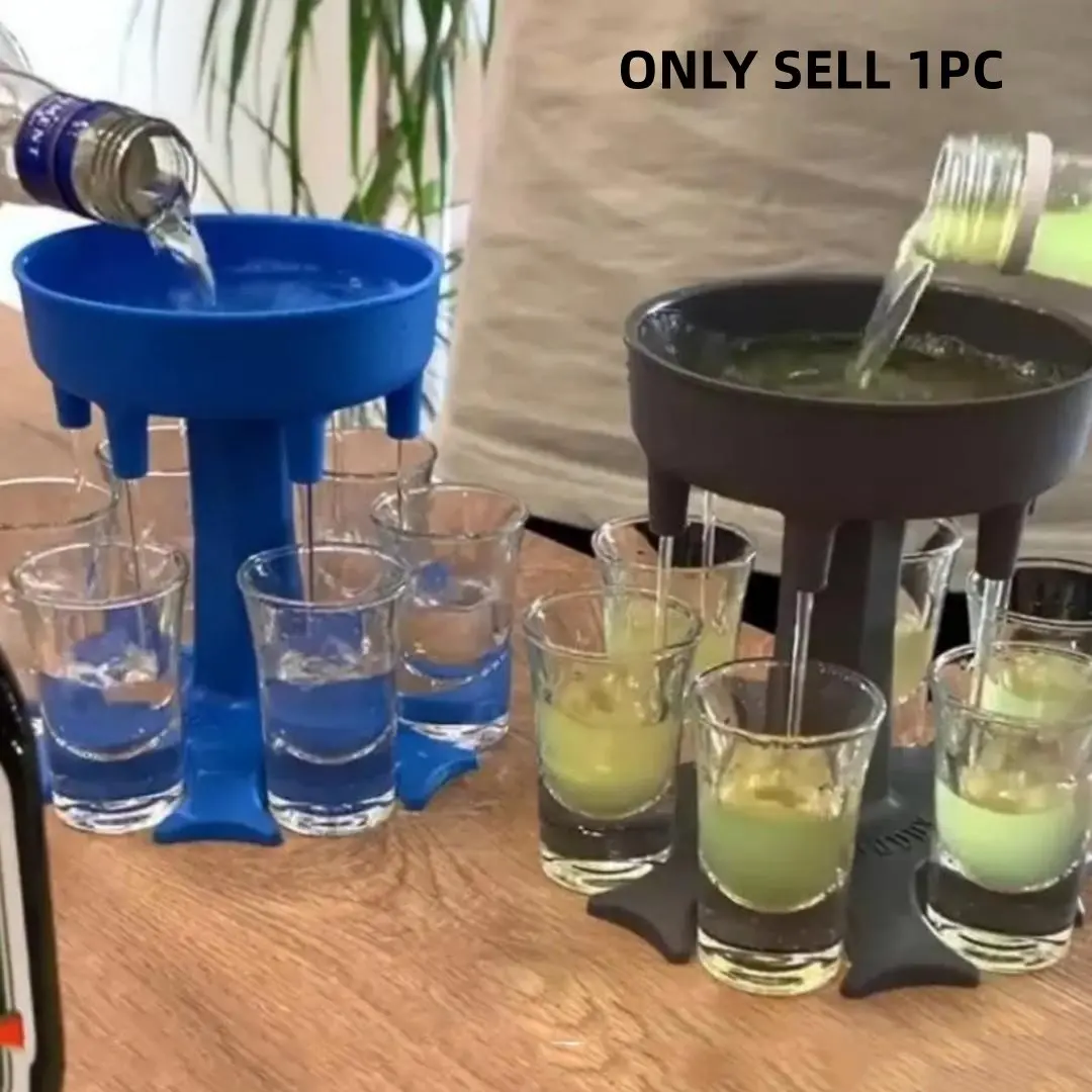 Six-Hole Beer Dispenser, Wine Pourer for Parties, Ideal for Event Drink Distribution, Efficient Beverage Serving Tool, Home Bar Accessories