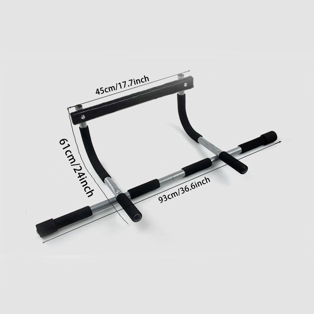 Door Hanging Pull Up Bar, Adjustable Pull Up, Multifunctional Muscle Training Bar, Home Gym Pull Up Bar for Men & Women, Indoor Fitness Equipment, At Home Gym Equipment