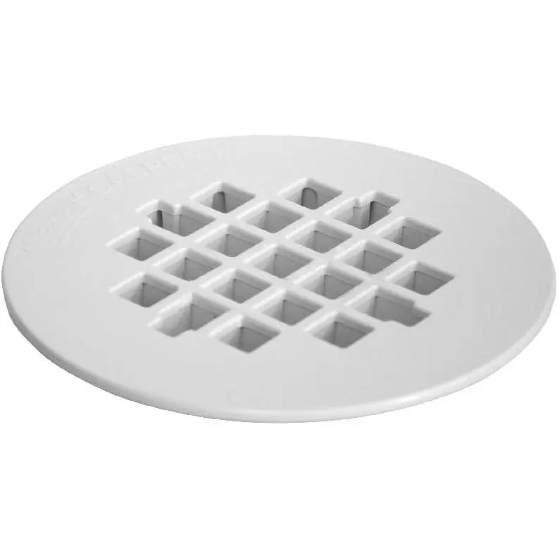 Shower Strainer,4.25in,White