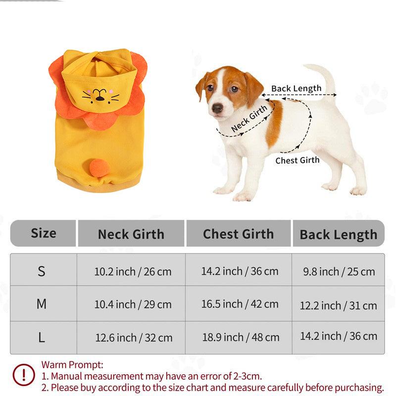 Cute Animal Pet Hoodie Funny Dog Cat Costume Warm Puppy Clothes Cosplay Outfit for Small Medium Pets Cute Animal Pet Hoodie Funny Dog Cat Costume Warm Puppy Clothes Cosplay Outfit for Small Medium Pets