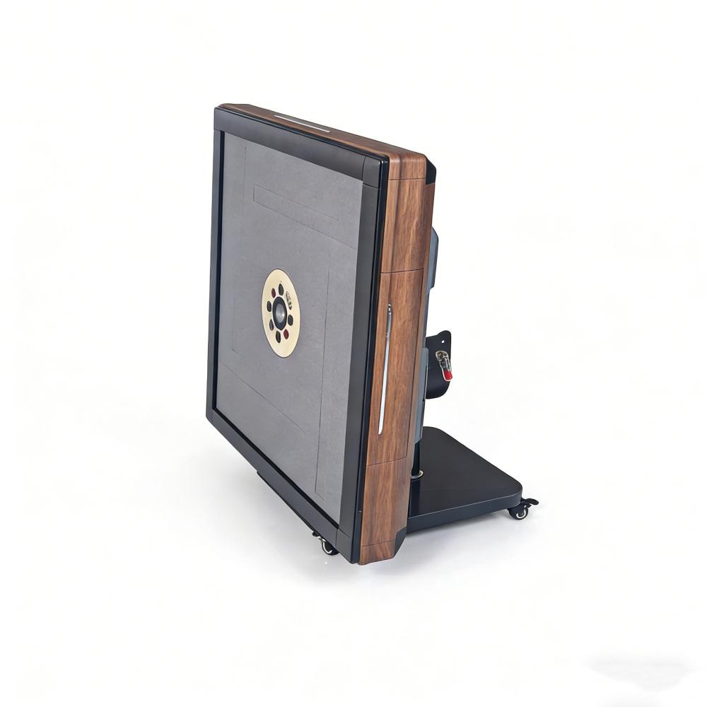 Foldable Ultra-Thin Automatic Mahjong Table with Wheels - Chinese, American Style 42mm Numbered Tiles (with Hard Table Cover) Foldable Ultra-Thin Automatic Mahjong Table with Wheels - Chinese, American Style 42mm Numbered Tiles (with Hard Table Cover)