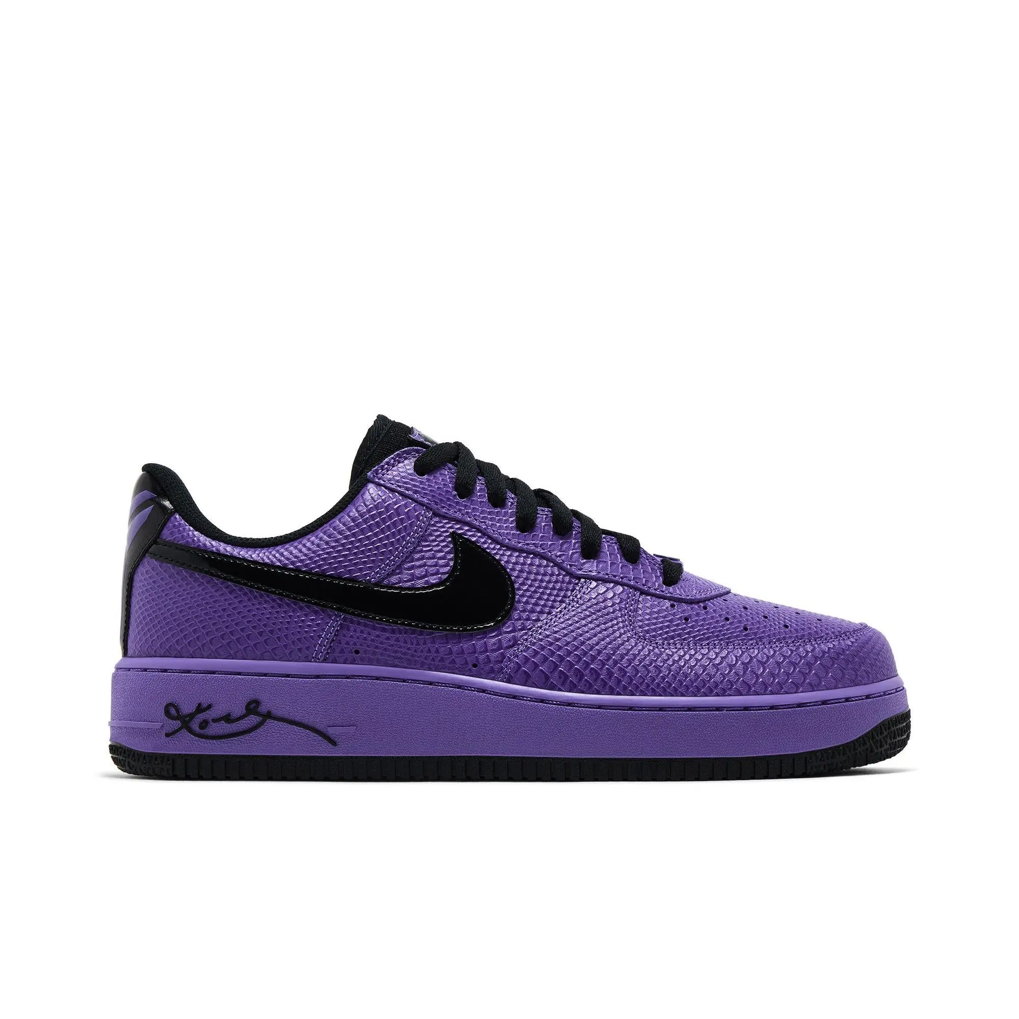 Kobe Bryant x FC Barcelona x Nike Air Force 1 Low Protro 'Persian Violet' (Unisex) Persian Violet/Black sneakers II7062 500