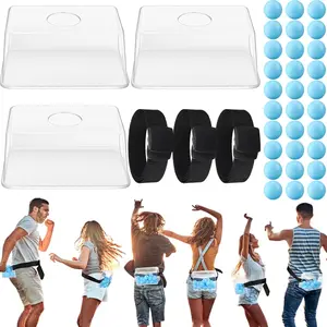 3 Sets Baby Shower Games Bridal Funniest Baby Shower Play, Interactive Shaking Balls for Boy or Girl, Table Tennis Twerk Game