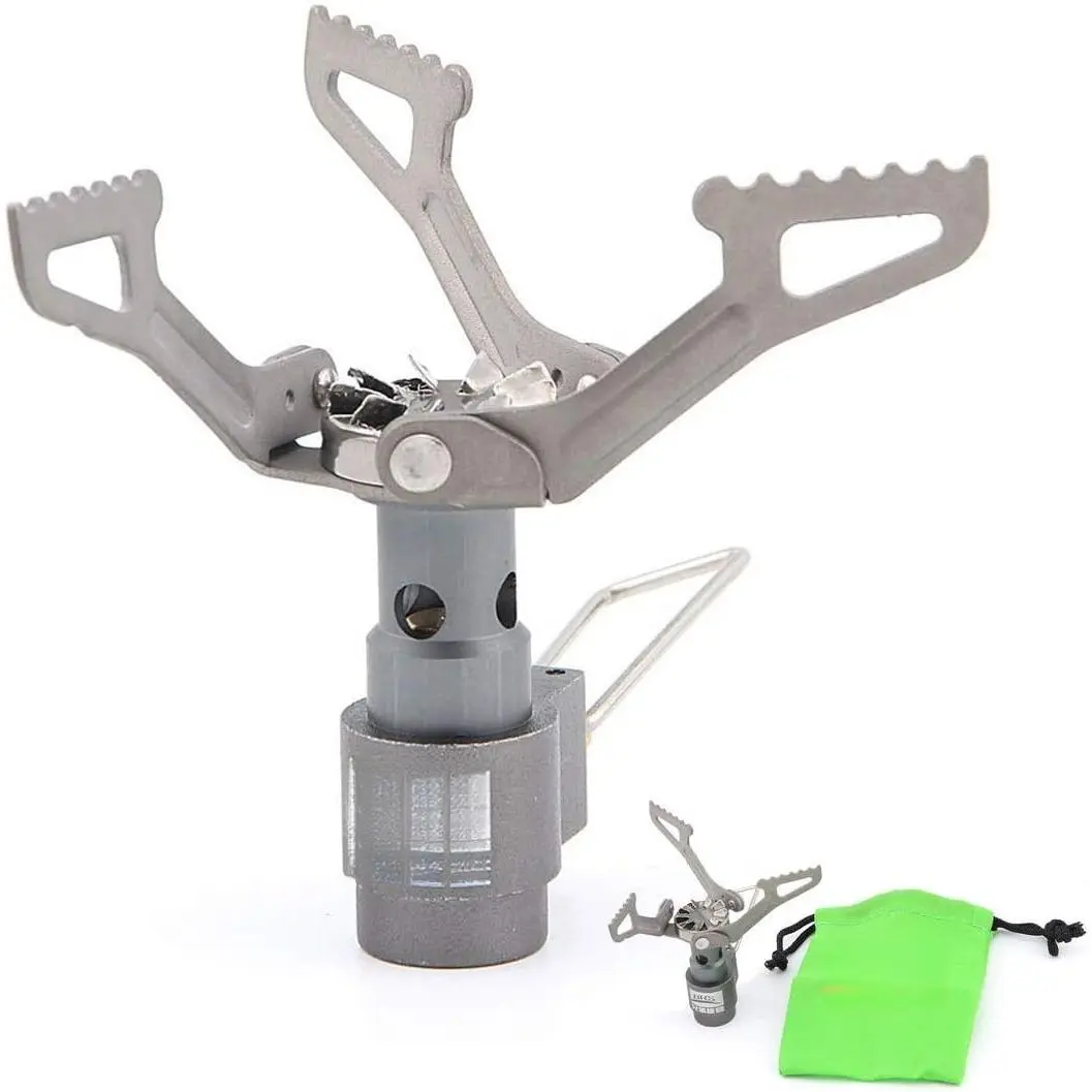 Outdoor BRS-3000T Ultra-Light Titanium Alloy Miniature Portable Picnic Camping Gas Cooking Stove Portable Ultralight Burner 25gram
