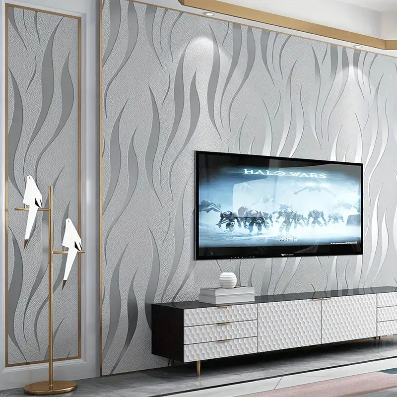3D Self-Adhesive Decorative Wallpaper, 53cm X 500cm, Easy Peel and Stick, Ideal for Living Room, Bedroom, TV Background, Home Decor