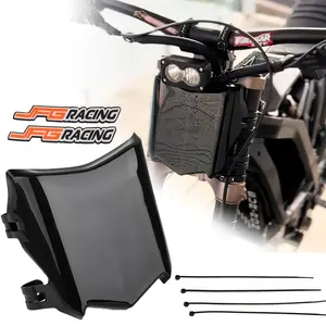 E Bike Front Number Plate Thicker Plastic, Compatible with Surron Light Ultra Bee S X, Super 73, Talaria Sting, Mx3 R, Mx4, Mx5 Pro, E Ride Pro