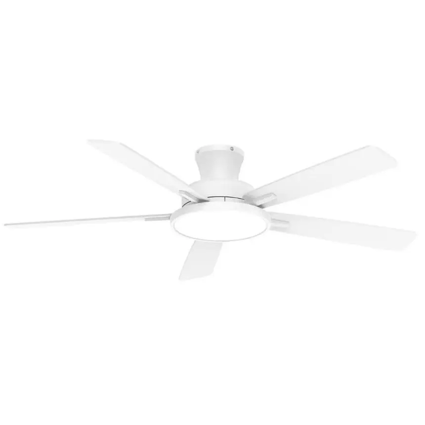52" Ceiling Fan with Light – 6-Speed, 3-Color Temperature, Reversible & Remote-Controlled