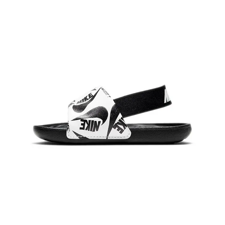 Nike Kawa Slide TD 'White Black'