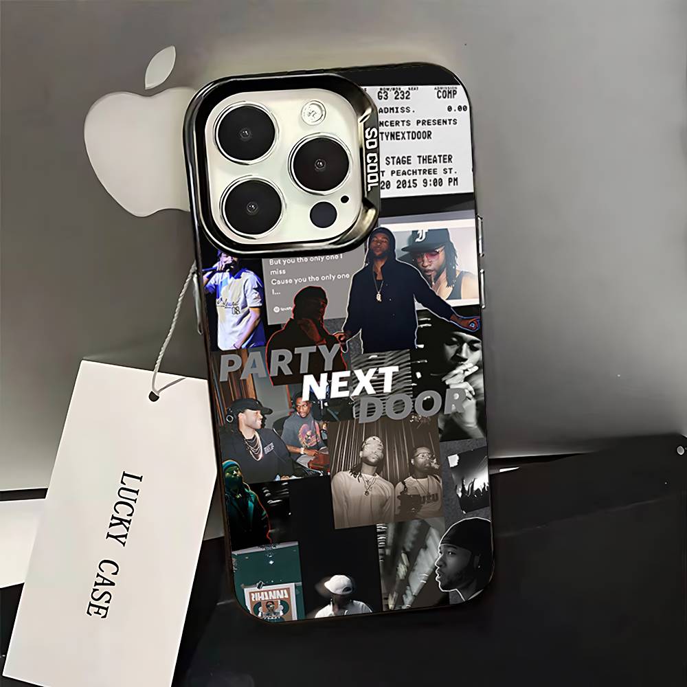 SINGER Partynextdoor COLOURS Black Phone Case Compatible with iPhone 17 16 15 14 13 12 11, Pro, Max, Plus, E, Air, Mini