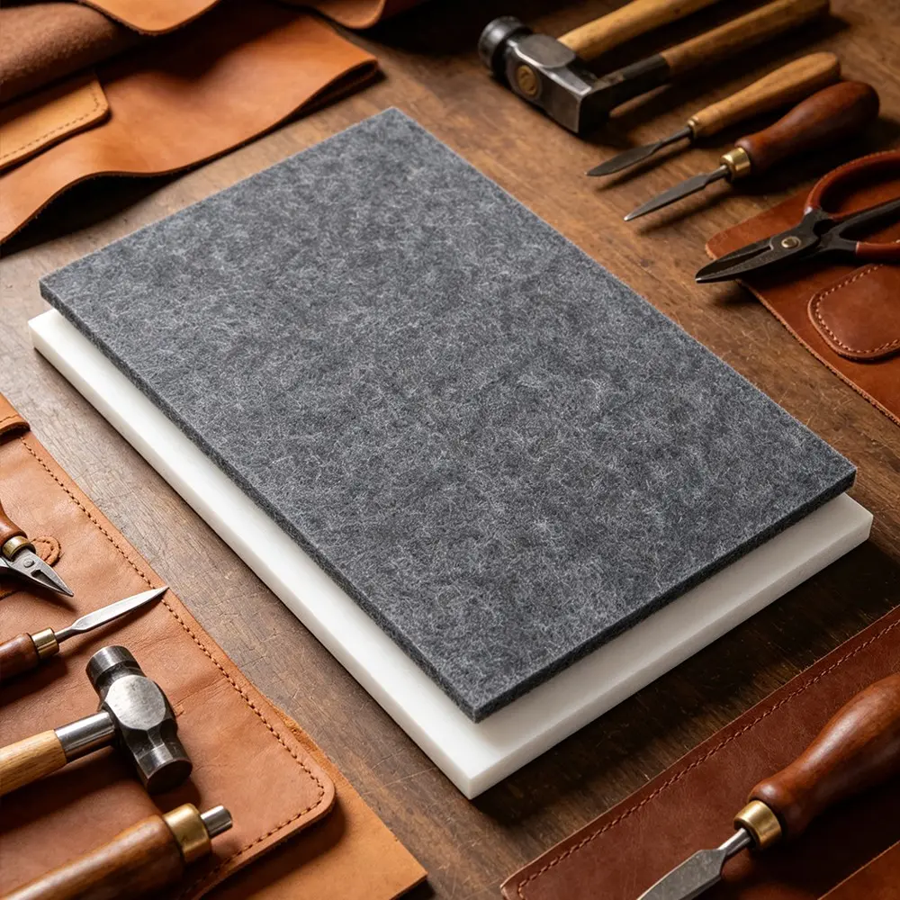 2pcs/bag Noise-Reducing Foam Padding, Leather Punch Pad, DIY Leather Tool Accessories, 20x30 Cm, Handmade Leather Tool Mat