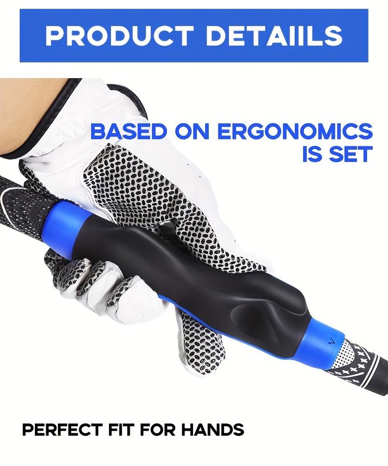 Golf Grip Trainer Attachment - Perfects Your Swing with Consistent Hand Placement, Adjustable Trainer for Customized Fit - Ideal for Golfers of All Skill Levels, Improves Overall Game Performance