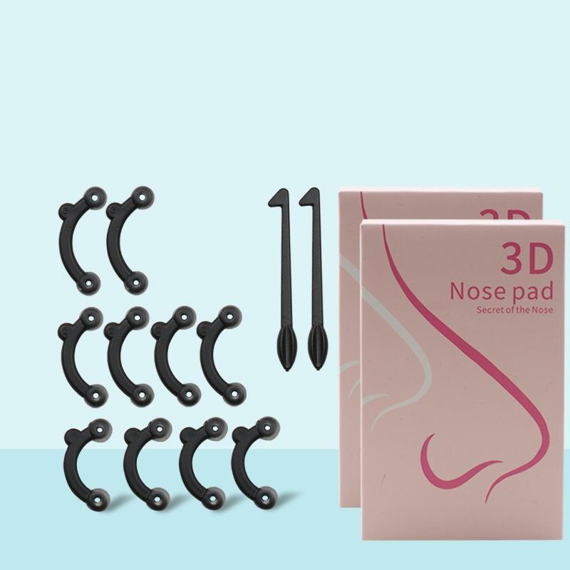 Silicone Nose Pad, Nose Shaper Lifter with Accessories, Nose Contouring, Nose Bridge Straightener, Nose Up Lifting Shaping Tool, Face Care Tool for Women & Men