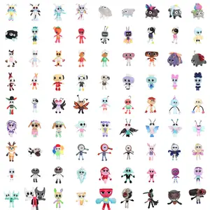 2026 New Dandy's World Plush Doll Cute Scrap Stuffed Horror Game Goob Pebble Plushie Soft Pillow Doll Children Gifts Doll