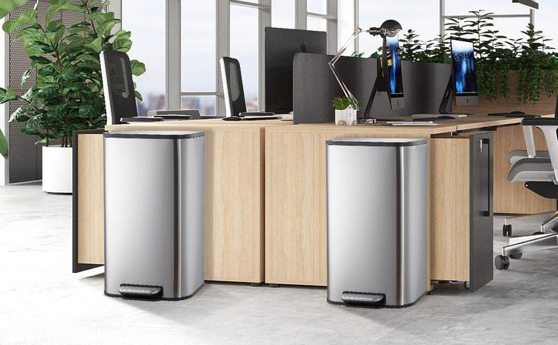 【GARVEE】Versatile GARVEE Stainless Steel Trash Cans: Stylish 3.2, 5.3, 8, and 50 Liter Options with Soft Close Lids and Inner Buckets for Functional Kitchen, Office, and Home Waste Solutions. 【GARVEE】Versatile GARVEE Stainless Steel Trash Cans: Stylish 3.2, 5.3, 8, and 50 Liter Options with Soft Close Lids and Inner Buckets for Functional Kitchen, Office, and Home Waste Solutions.