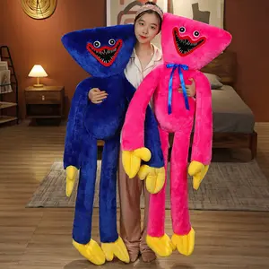 Huggy Wuggy Plush Toy Giant Horror Meme Character Stuffed Animal Soft Plush Viral Collectible Gift