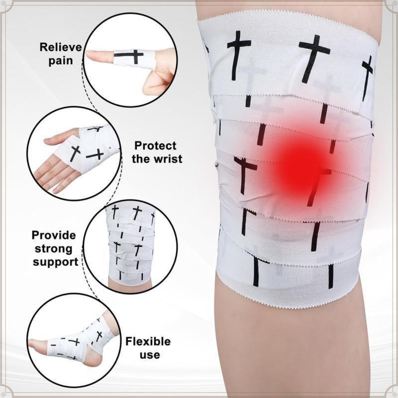 2026 Cross Tape Christian Athletic Tape Sports Wrap 2in x 23ft Jesus Cotton Wrist Wrap for Soccer Football Baseball Gymnastics Boxing Christian Church Gifts 2026 Cross Tape Christian Athletic Tape Sports Wrap 2in x 23ft Jesus Cotton Wrist Wrap for Soccer Football Baseball Gymnastics Boxing Christian Church Gifts