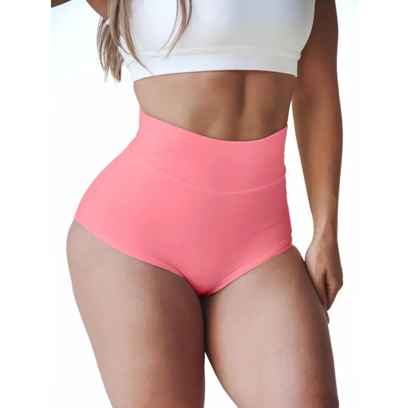 Women's Wardrobe  Booty Shorts for Women High Waist Butt Lifting Spandex Biker Yoga Gym Dance Hot Pants Rave Outfits