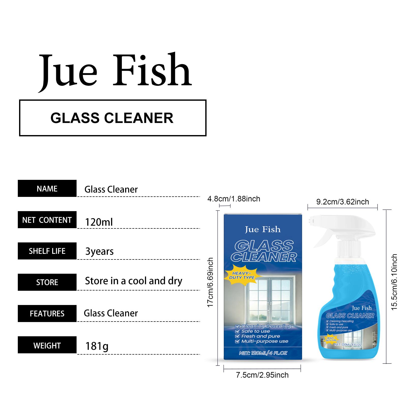 Jue-Fish household glass cleaner