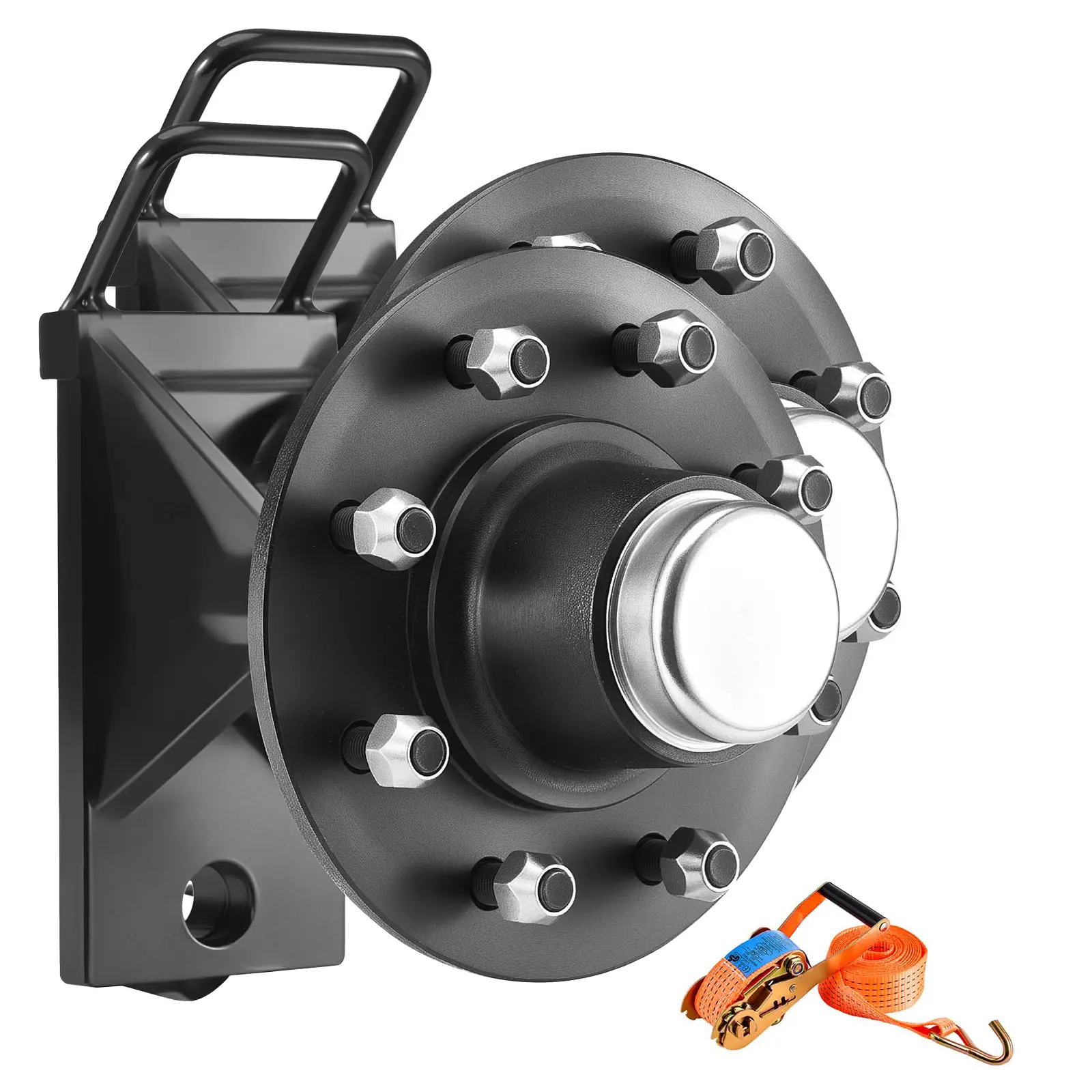 Shipping Container Wheels 8-Lug Wheels Kit, 8-Lug Axle, Long-Lasting Use, Quick Setup