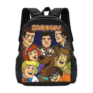 Scooby-Natural Backpack Fashion Travel Backpack Laptop Backpack 16ch Simple And Large Capacity