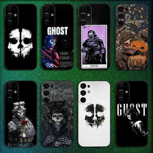 COD Call Of Duty G-Ghost Phone Case For iPhone 17 Promax 17E 16 15 14 13 12 11 Pro Max 17Air Plus & Samsung Galaxy S26 S25 S24 S23 S22 S21 FE Ultra Plus Anti-Fall Transparent shockproof protection Soft silicone Back Cover