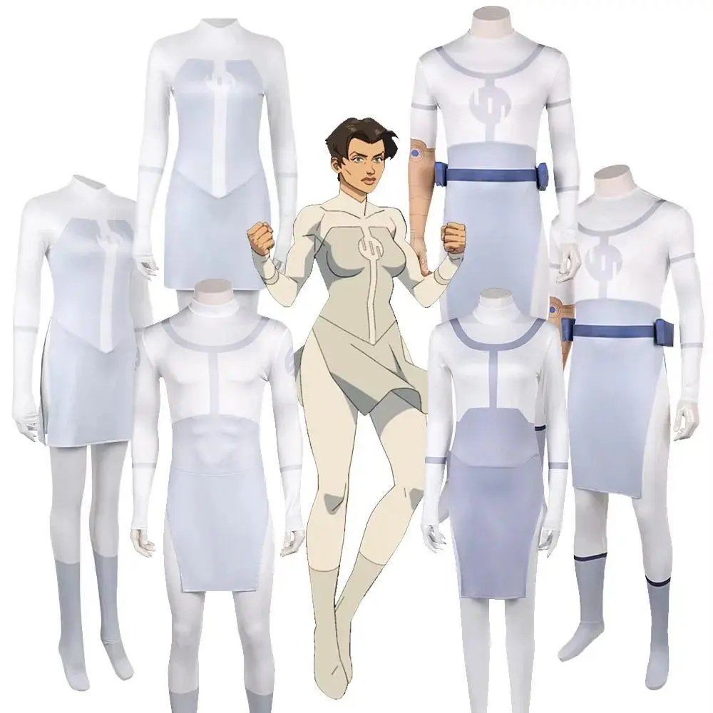 Viltrumite Conquest Cosplay Anissa Invincible Costume Mark Grayson Adult Men Women Fighting Jumpsuit Halloween Carnival Disguise