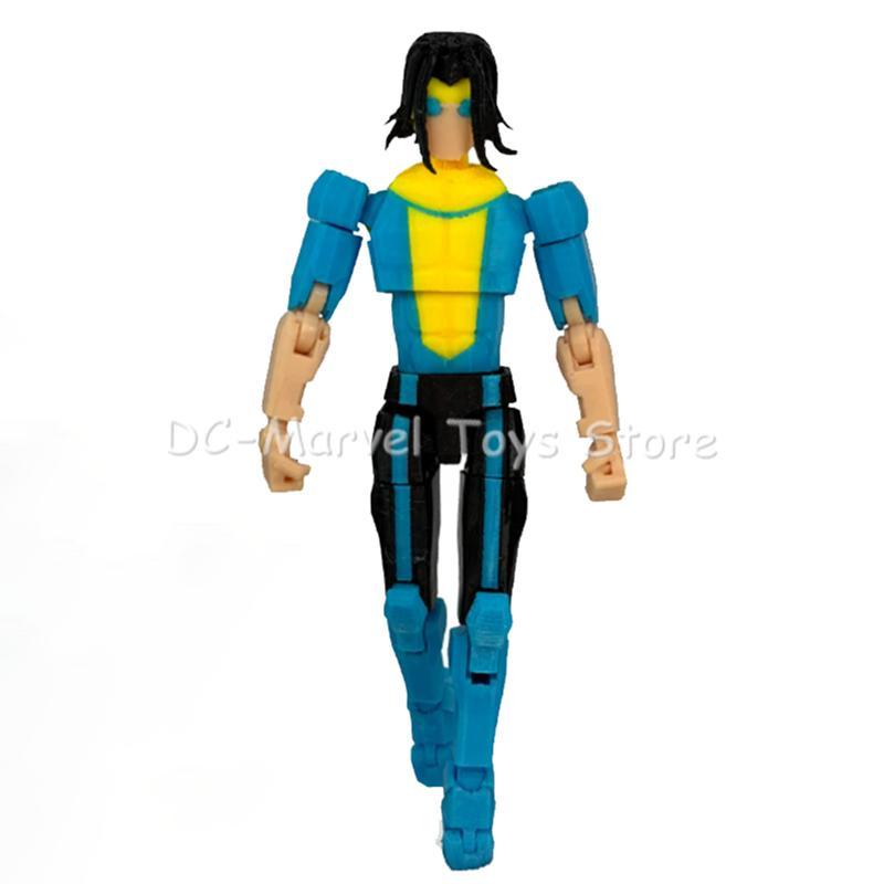 In Stock New 3d Printed Invincible Toys Action Figures T13 Dummy 13 Superheroes Multi-Jointed Movable Shapeshift Toys
