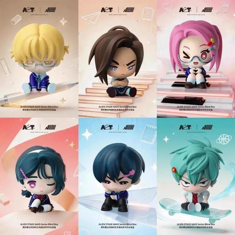 New Genuine Alien Stage Anakt Art School Series Trendy Toys  Anime Merch Art Festival Collectibles & Holiday Gifts