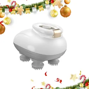 2026 Portable Electric Octopus Head Massager Tool Scalp Scratcher with Pressure Release Vibration Device Electric Head Massager, Suitable for Festival Gifts