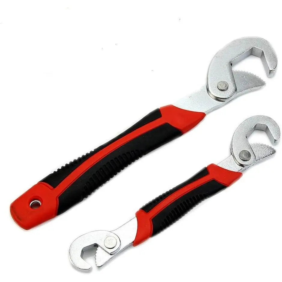 Adjustable Wrench,Adjustable Spanner, Universal Wrench,Quick Multi-function,New Snap'N Grip 9-32mm 2 packs