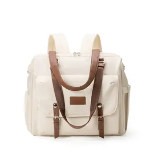 Mommy Bag for Baby Outing, Lightweight Large Capacity Backpack, Multi-Functional Shoulder Bag, Handbag for Mothers, Convenient and Practical