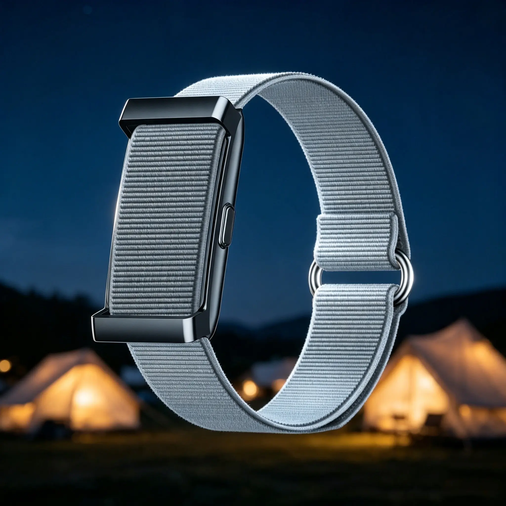 Screenless smart bracelet, heart rate tracker and sleep monitor, blood pressure detection function, incoming call, message, call and alarm reminders, over ten sports modes, step and calorie recording, compatible with Apple and Android phones.