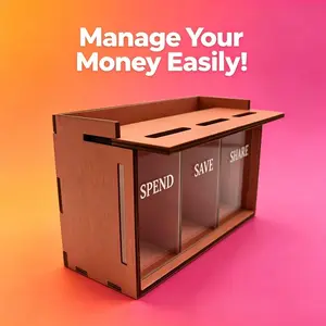Coin Storage Box for Organizing Small Change, Durable Coin Organizer for Home & Office Use, Essential Money Management Tool