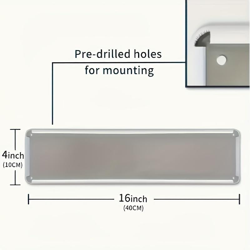 Vintage Bourbon Street Metal Wall Art Sign - Rustic 4*16 Inch Iron Wall Decor with Bold "BOURBON ST" Text, Durable Home Bar & for Man Cave Decoration