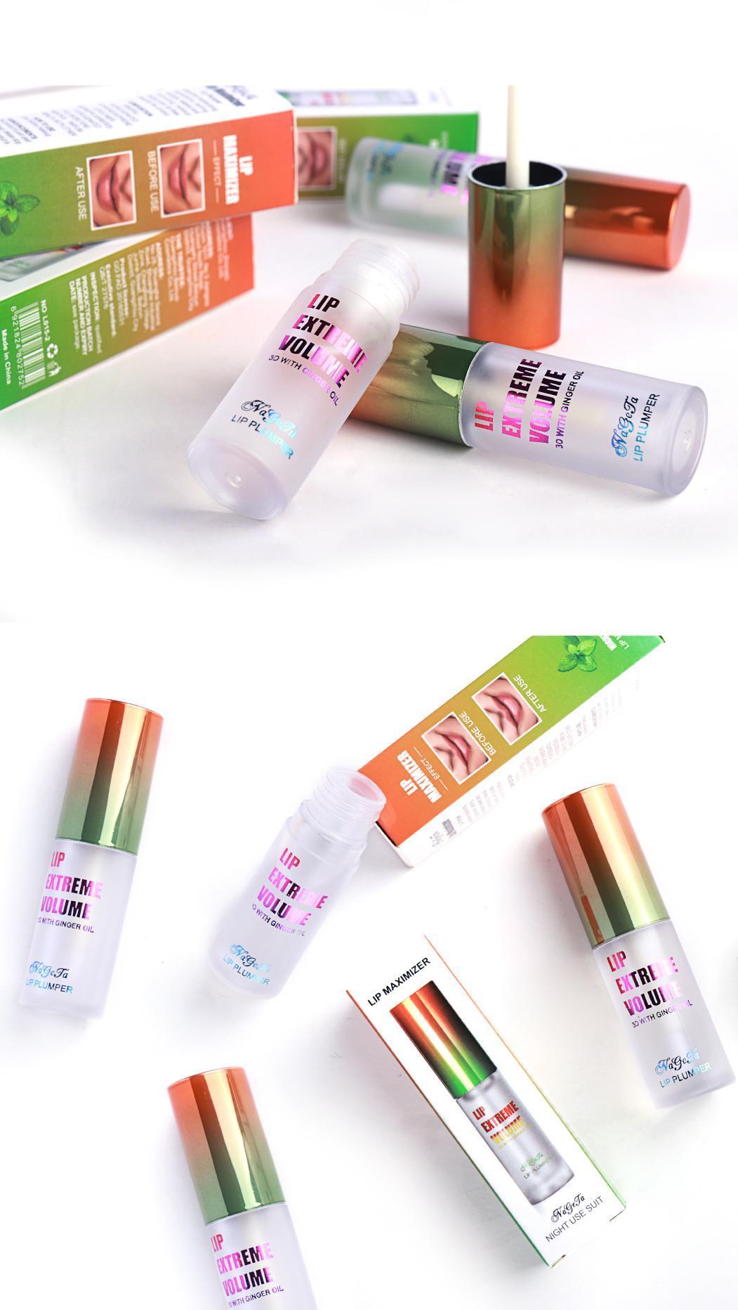 Long-Lasting Lip Plumper Oil Serum, Instant Volumizing Essence Oil, Increases Elasticity Repair Lip Fine Lines, Moisturizing Sexy Lip Balm, Skincare, Hydrating Lip Balm Lip Gloss Oil - Instant Shine for Fuller-Appearing Lips | Non-Sticky Formula Cosmetic