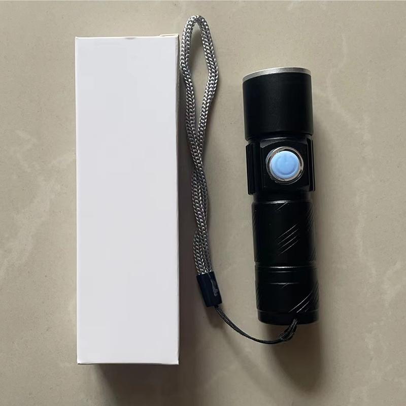 UV 395nm Flashlight, USB Rechargeable Zoomable Ultraviolet Lamp, Portable UV Detection Lamp For Pet Cat Urine & Moss Testing